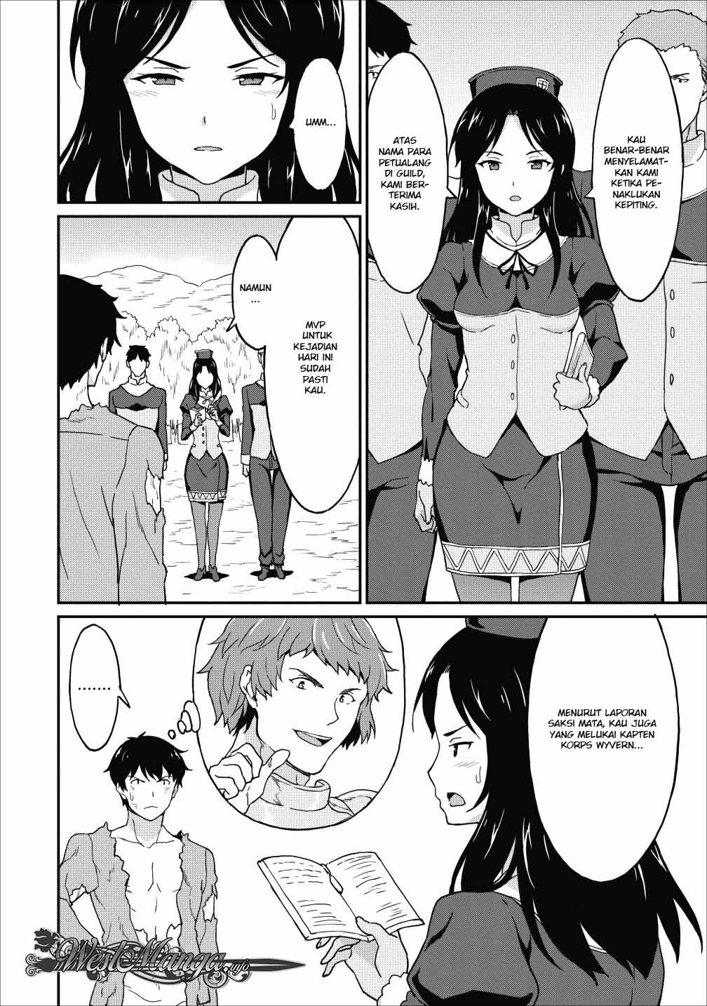 Taberu dake de Level-Up! Damegami to Issho ni Isekai Musou chapter 9