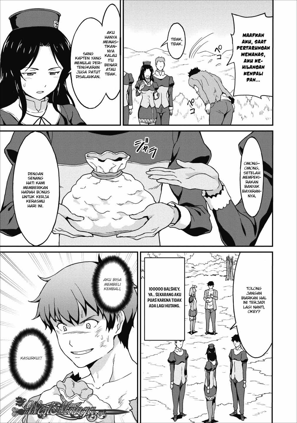 Taberu dake de Level-Up! Damegami to Issho ni Isekai Musou chapter 9
