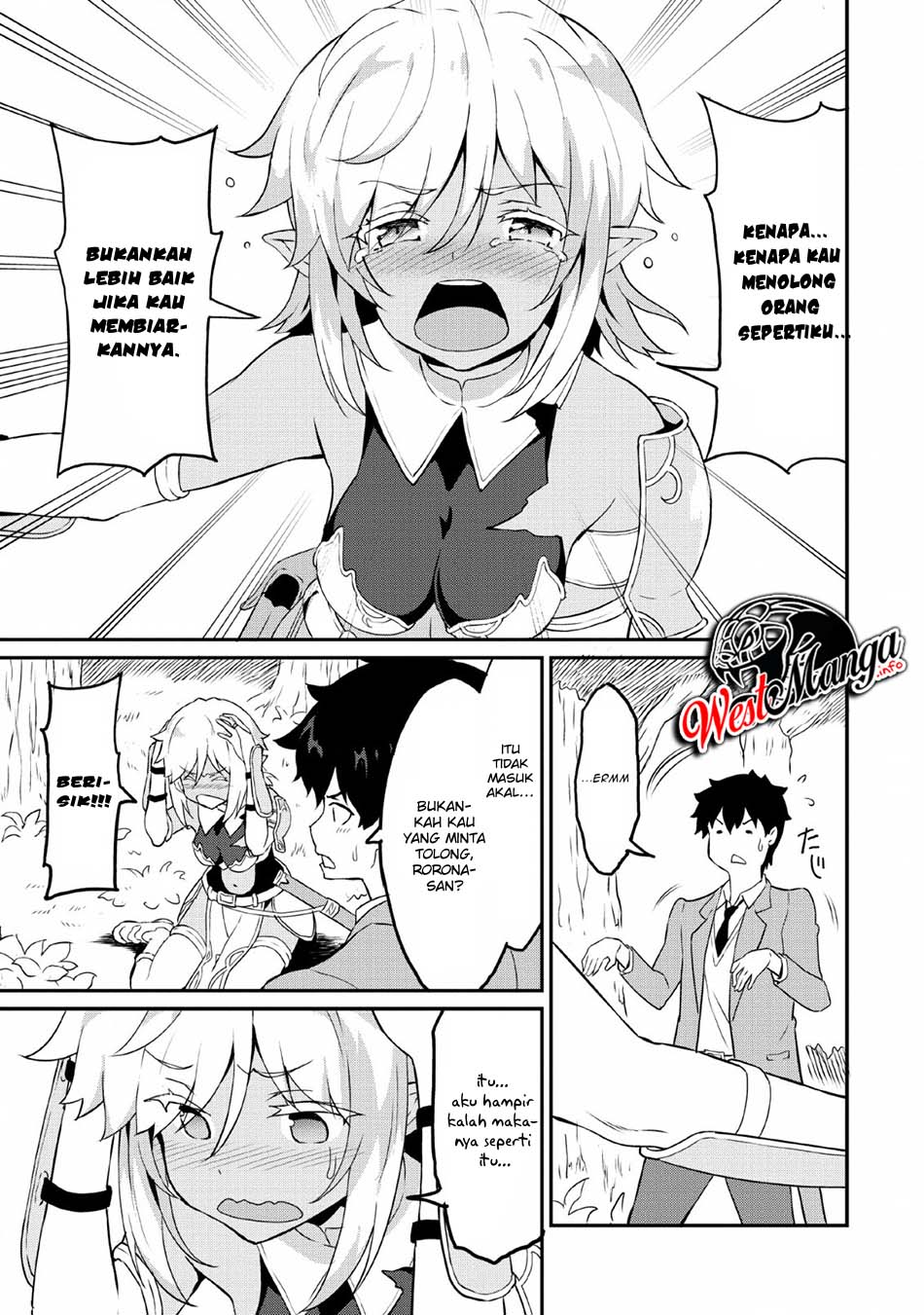 Taberu dake de Level-Up! Damegami to Issho ni Isekai Musou chapter 16