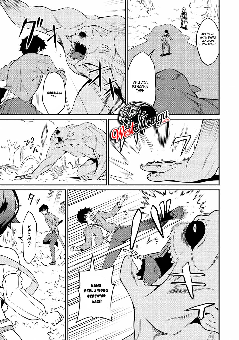 Taberu dake de Level-Up! Damegami to Issho ni Isekai Musou chapter 16