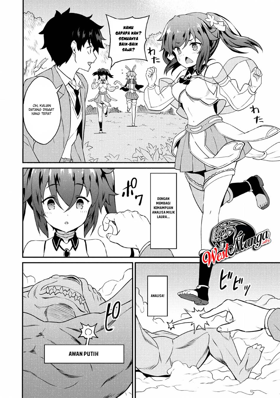 Taberu dake de Level-Up! Damegami to Issho ni Isekai Musou chapter 16