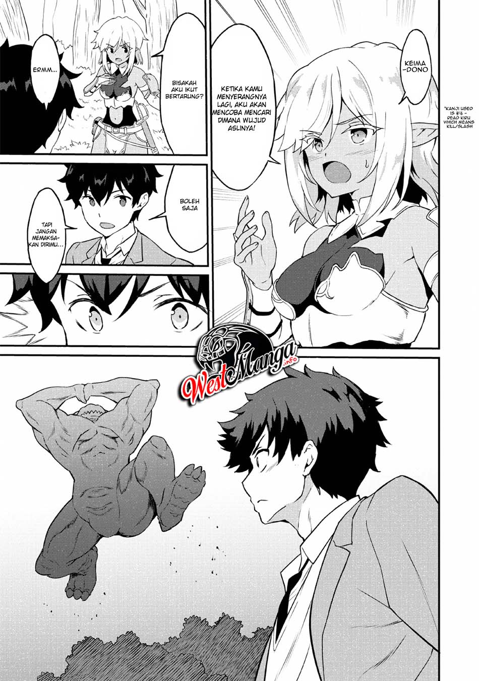 Taberu dake de Level-Up! Damegami to Issho ni Isekai Musou chapter 16