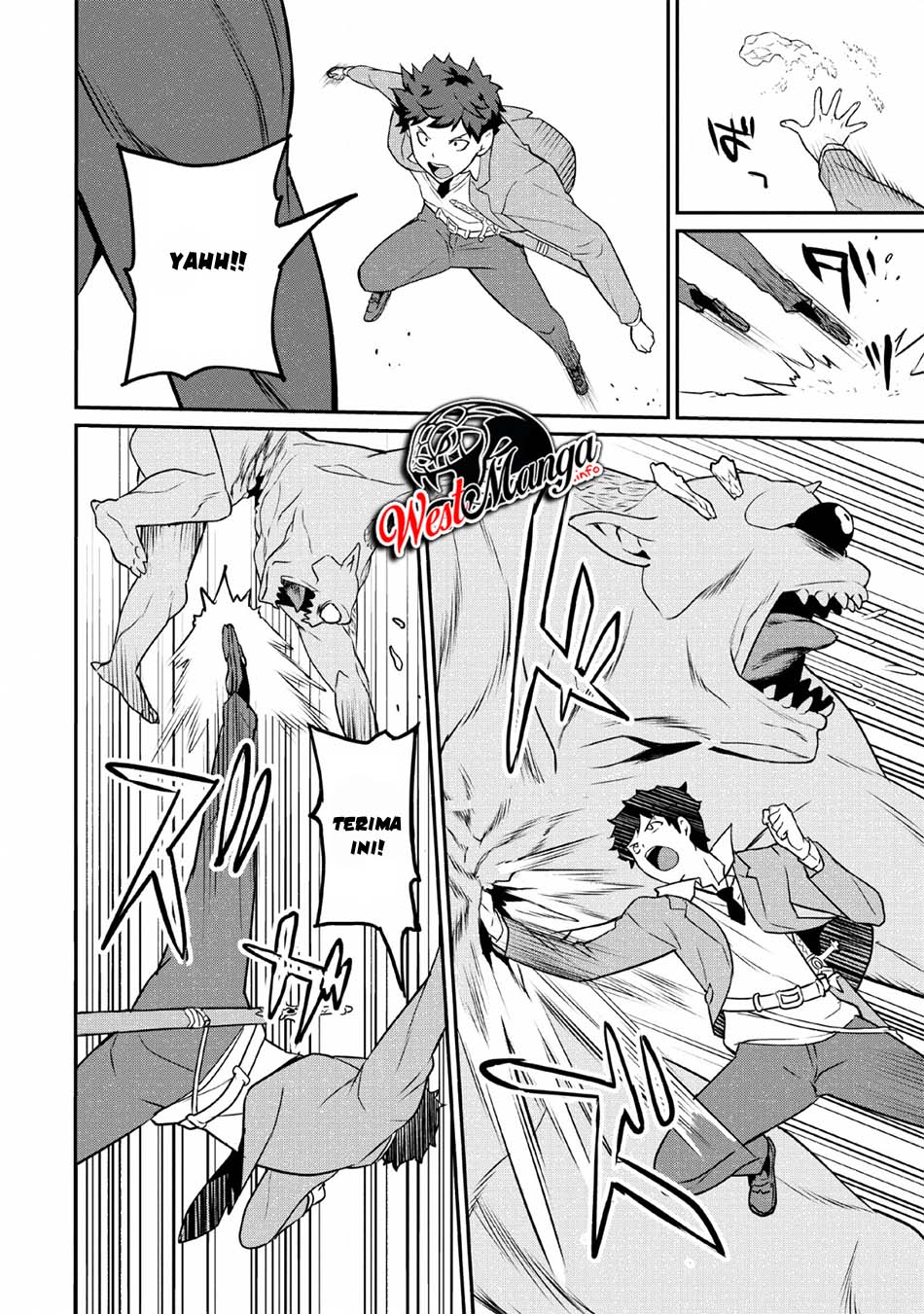 Taberu dake de Level-Up! Damegami to Issho ni Isekai Musou chapter 16