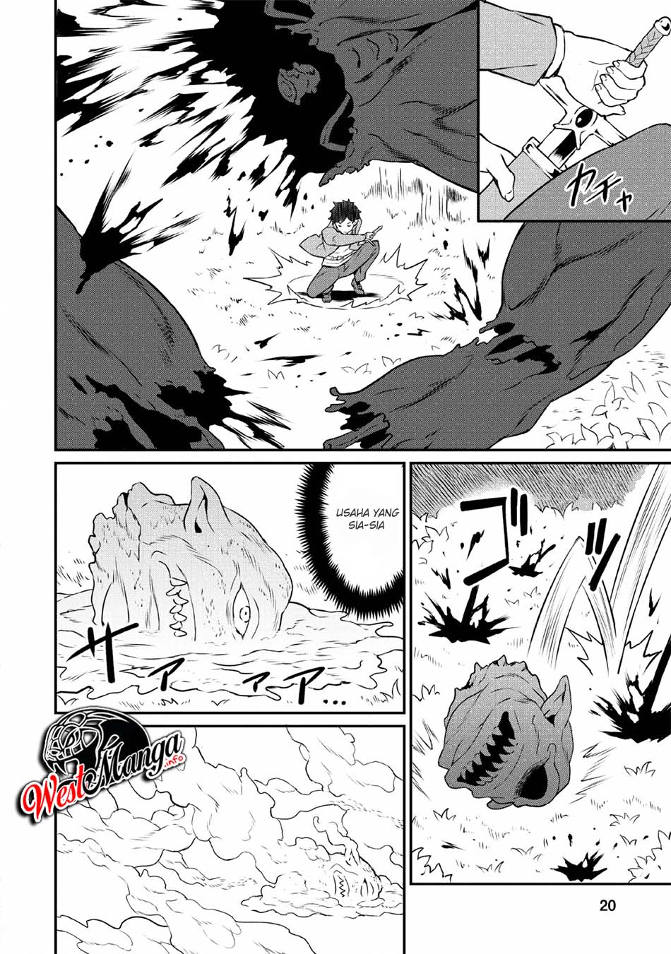 Taberu dake de Level-Up! Damegami to Issho ni Isekai Musou chapter 16