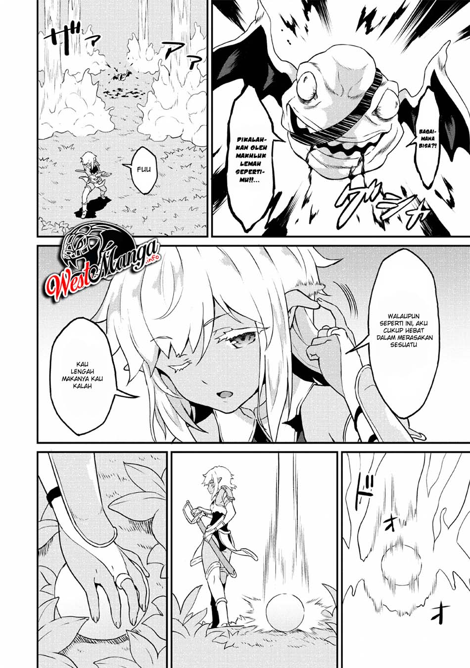 Taberu dake de Level-Up! Damegami to Issho ni Isekai Musou chapter 16
