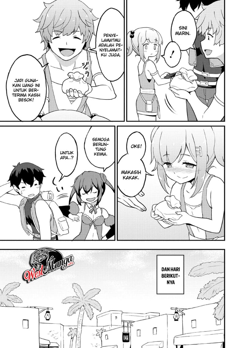 Taberu dake de Level-Up! Damegami to Issho ni Isekai Musou chapter 19
