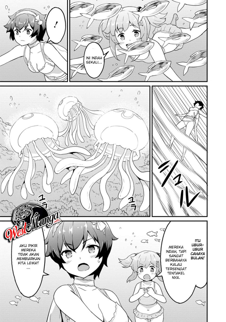 Taberu dake de Level-Up! Damegami to Issho ni Isekai Musou chapter 21