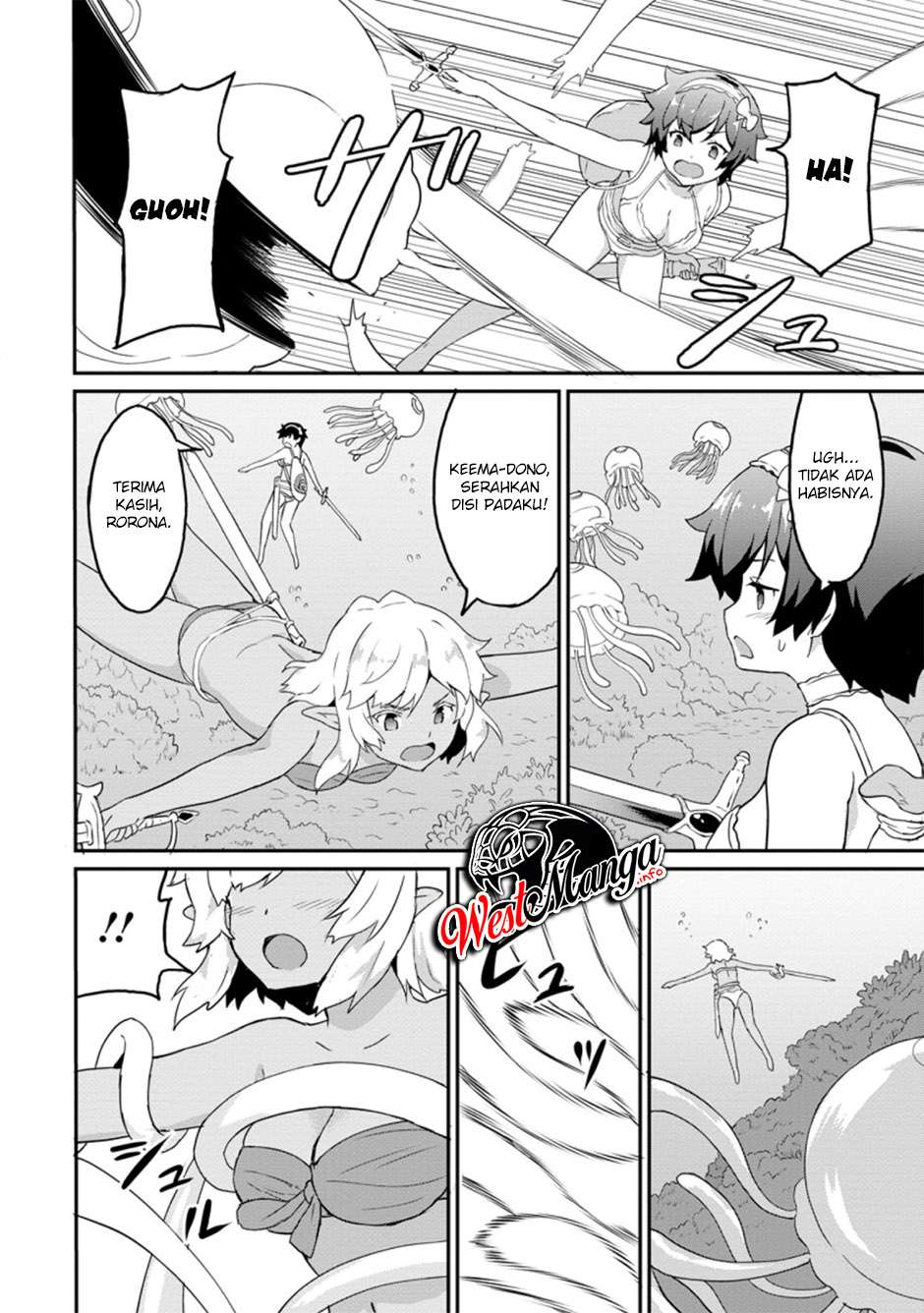 Taberu dake de Level-Up! Damegami to Issho ni Isekai Musou chapter 21