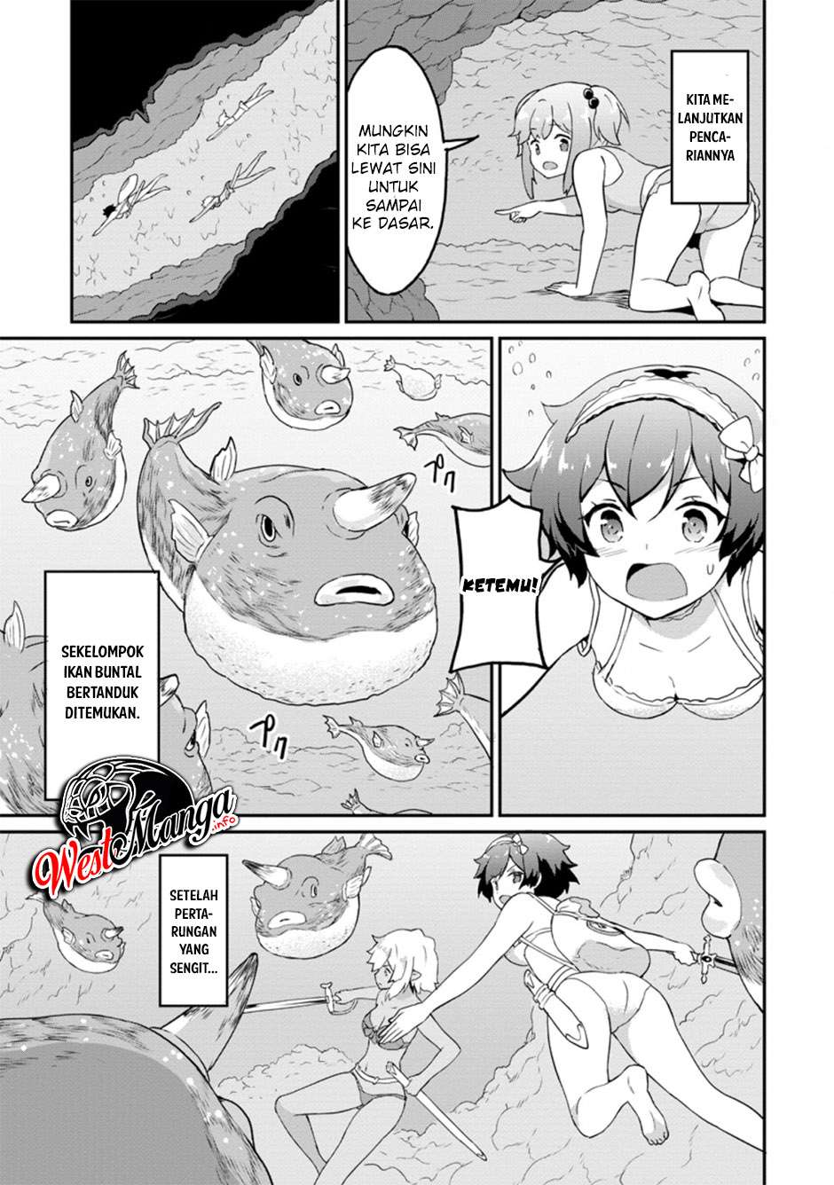 Taberu dake de Level-Up! Damegami to Issho ni Isekai Musou chapter 21
