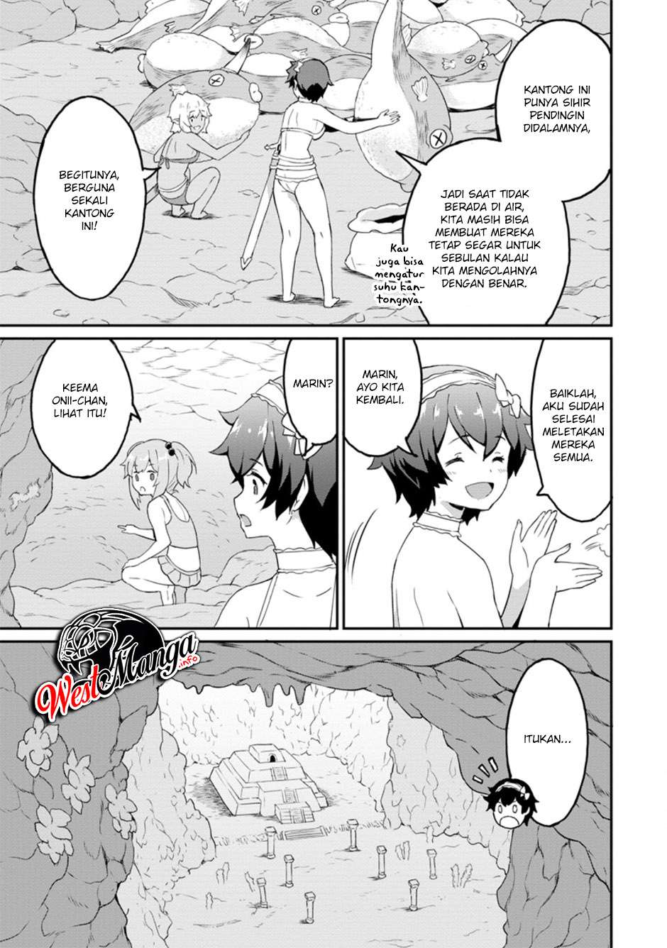 Taberu dake de Level-Up! Damegami to Issho ni Isekai Musou chapter 21