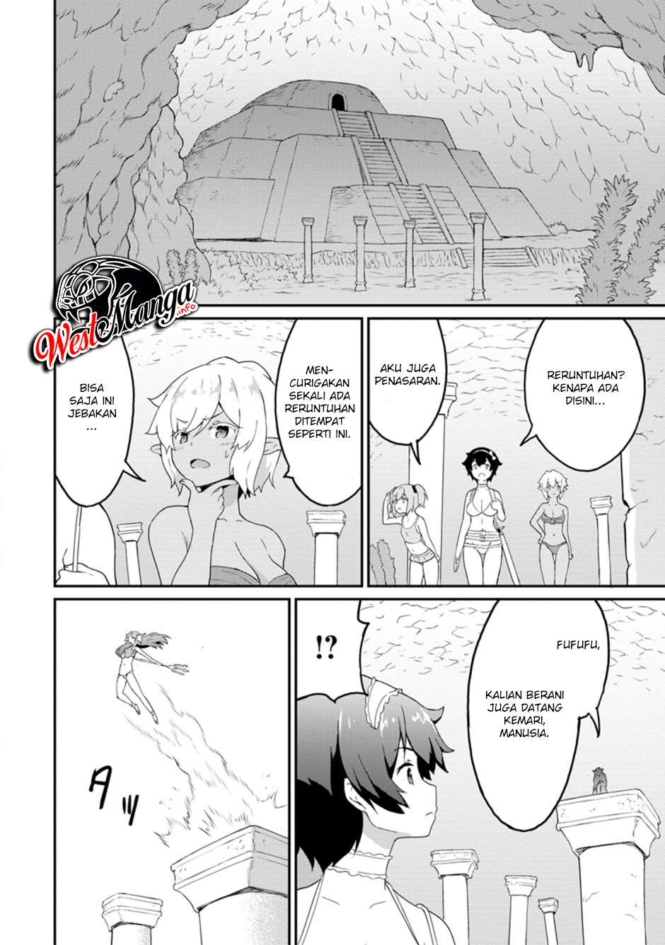 Taberu dake de Level-Up! Damegami to Issho ni Isekai Musou chapter 21