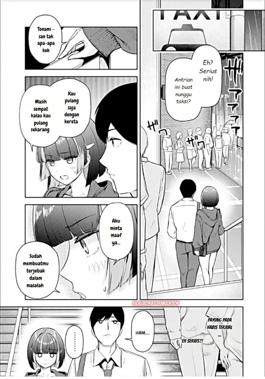 Tachi Nomi Izakaya De Kei Joshidaisei Ga Tonari Ni Kuru Hanashi Chapter 08.2 Bahasa Indonesia