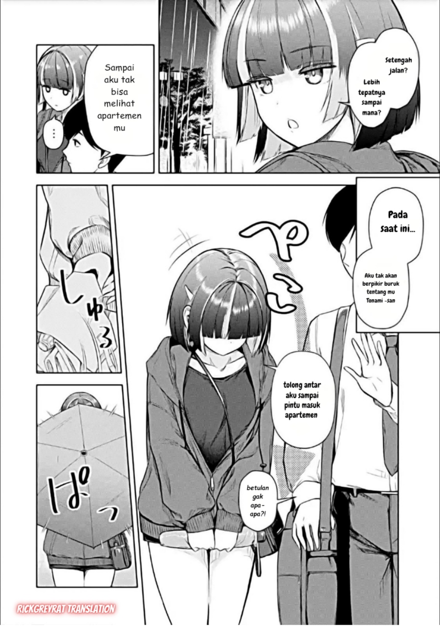 Tachi Nomi Izakaya De Kei Joshidaisei Ga Tonari Ni Kuru Hanashi Chapter 08.2 Bahasa Indonesia