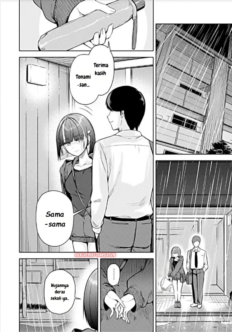 Tachi Nomi Izakaya De Kei Joshidaisei Ga Tonari Ni Kuru Hanashi Chapter 08.2 Bahasa Indonesia