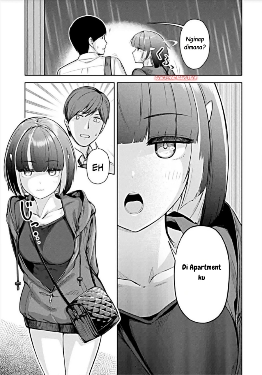 Tachi Nomi Izakaya De Kei Joshidaisei Ga Tonari Ni Kuru Hanashi Chapter 08.2 Bahasa Indonesia