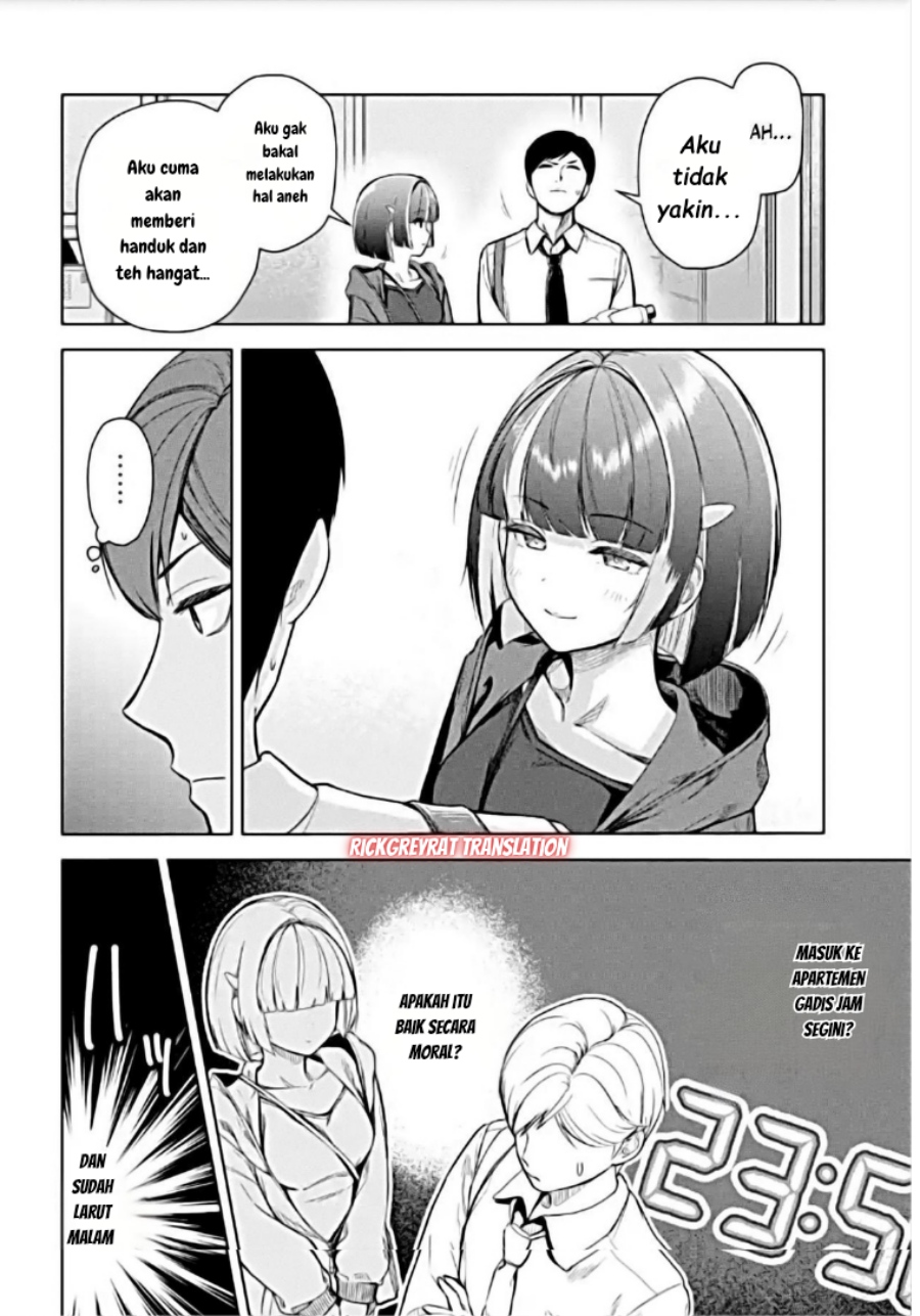Tachi Nomi Izakaya De Kei Joshidaisei Ga Tonari Ni Kuru Hanashi Chapter 08.2 Bahasa Indonesia