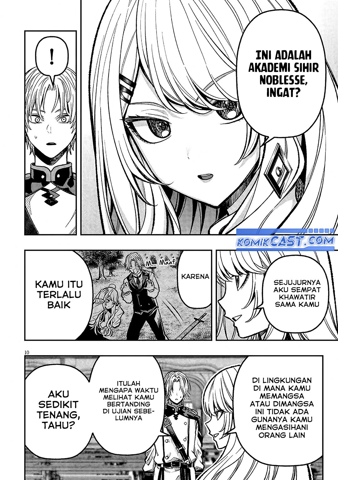 Taida na Akujo Kizoku ni Tensei Shita Ore, Shinario o Bukko wa Shitara Kikaku-gai no Maryoku de Saikyou ni Natta Chapter 08 Bahasa Indonesia