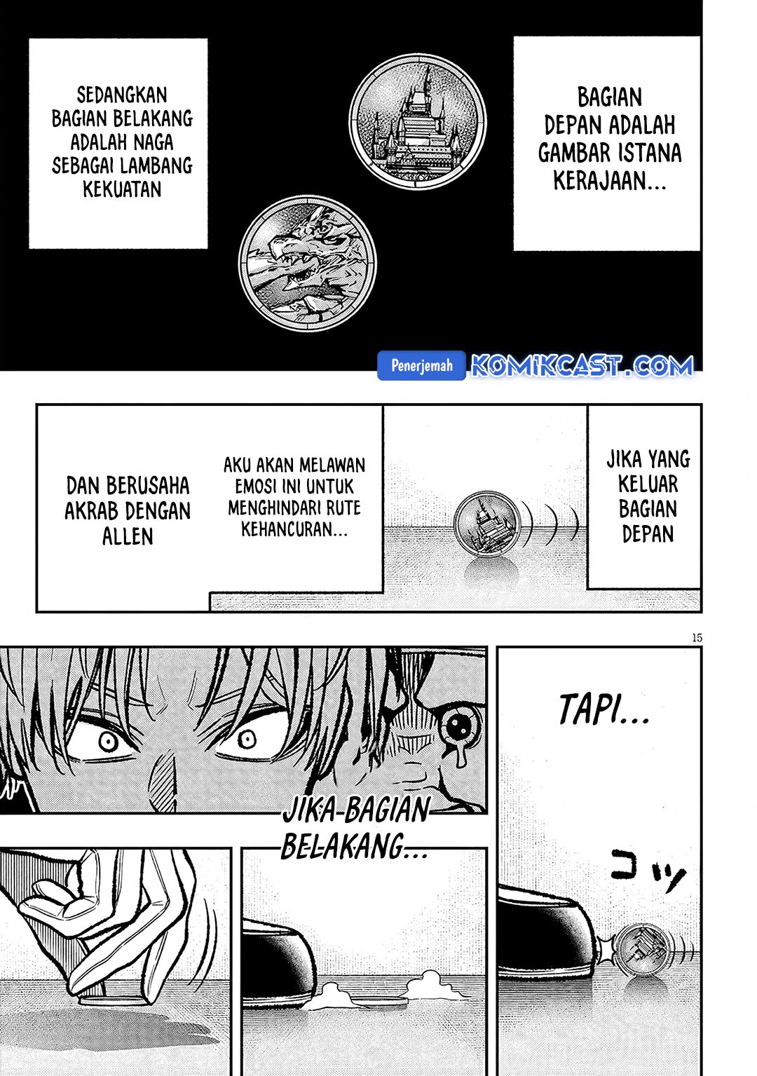 Taida na Akujo Kizoku ni Tensei Shita Ore, Shinario o Bukko wa Shitara Kikaku-gai no Maryoku de Saikyou ni Natta Chapter 08 Bahasa Indonesia