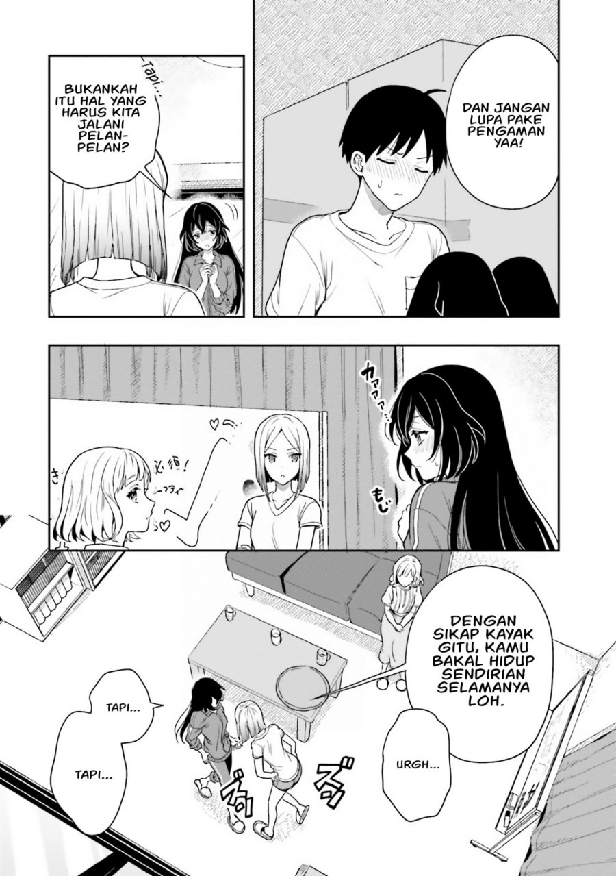 Takachiho Honoka-senpai ga SUKIde SUKIde Iroiro Gamandekinai. Chapter 11 Bahasa Indonesia