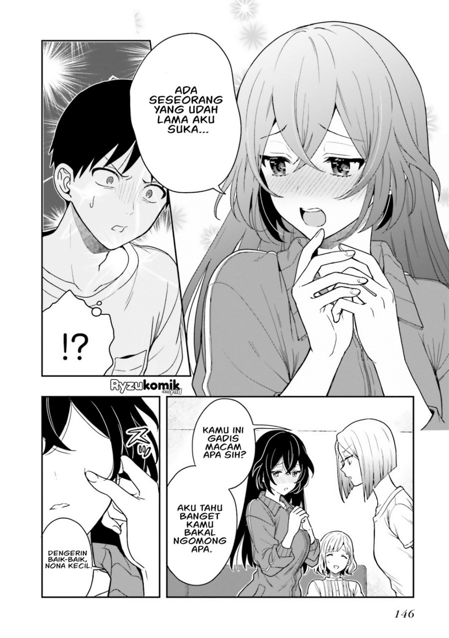 Takachiho Honoka-senpai ga SUKIde SUKIde Iroiro Gamandekinai. Chapter 11 Bahasa Indonesia