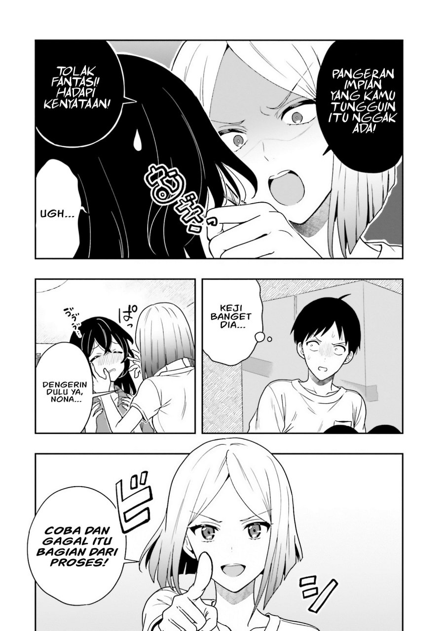 Takachiho Honoka-senpai ga SUKIde SUKIde Iroiro Gamandekinai. Chapter 11 Bahasa Indonesia