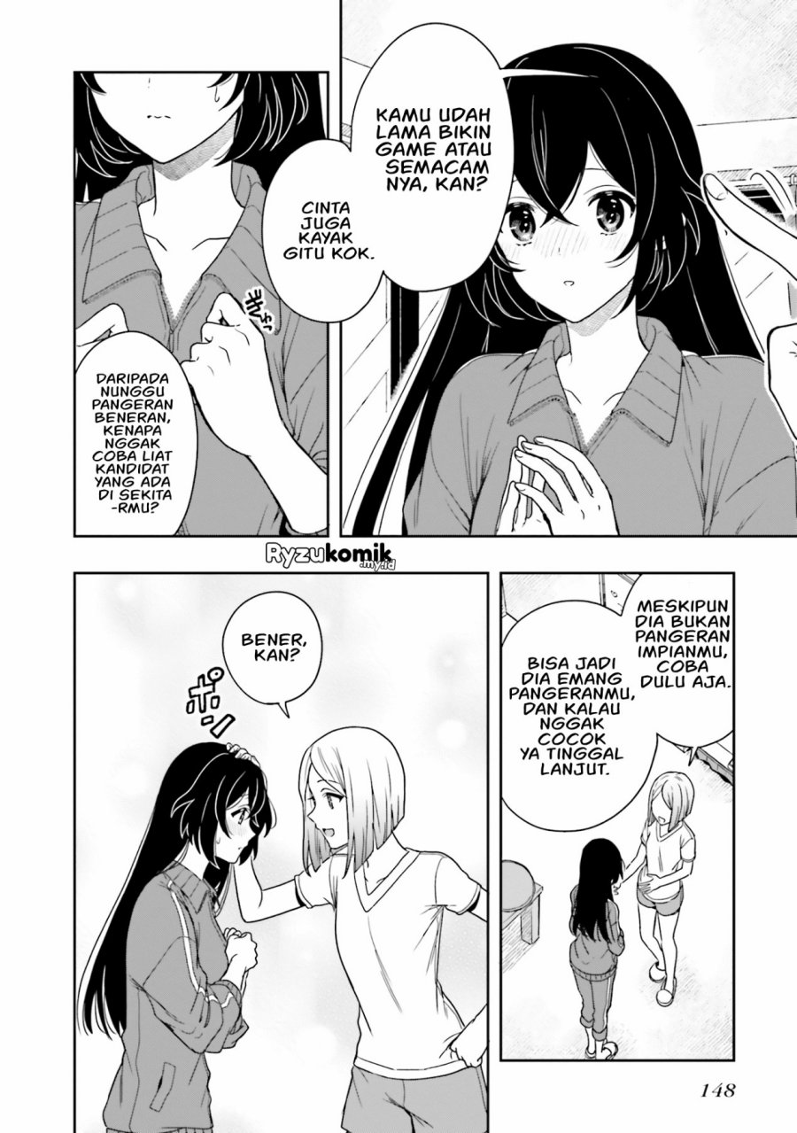 Takachiho Honoka-senpai ga SUKIde SUKIde Iroiro Gamandekinai. Chapter 11 Bahasa Indonesia