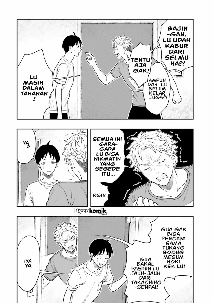 Takachiho Honoka-senpai ga SUKIde SUKIde Iroiro Gamandekinai. Chapter 11 Bahasa Indonesia