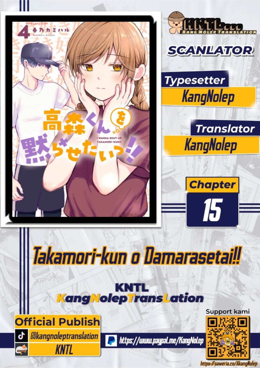 Takamori-kun wo Damarasetai!! chapter 15