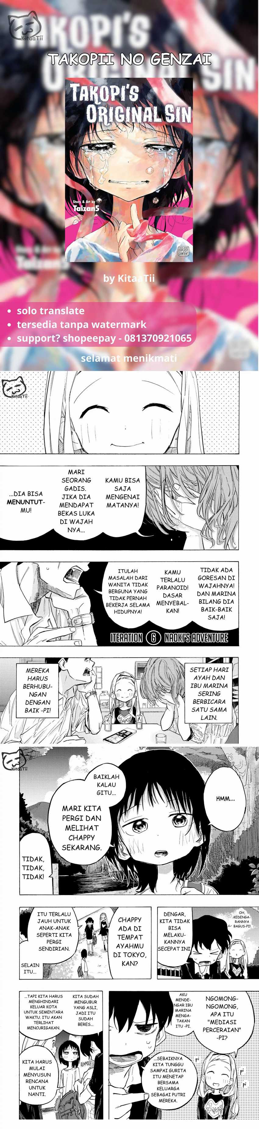 Takopii no Genzai Chapter 06 Bahasa Indonesia