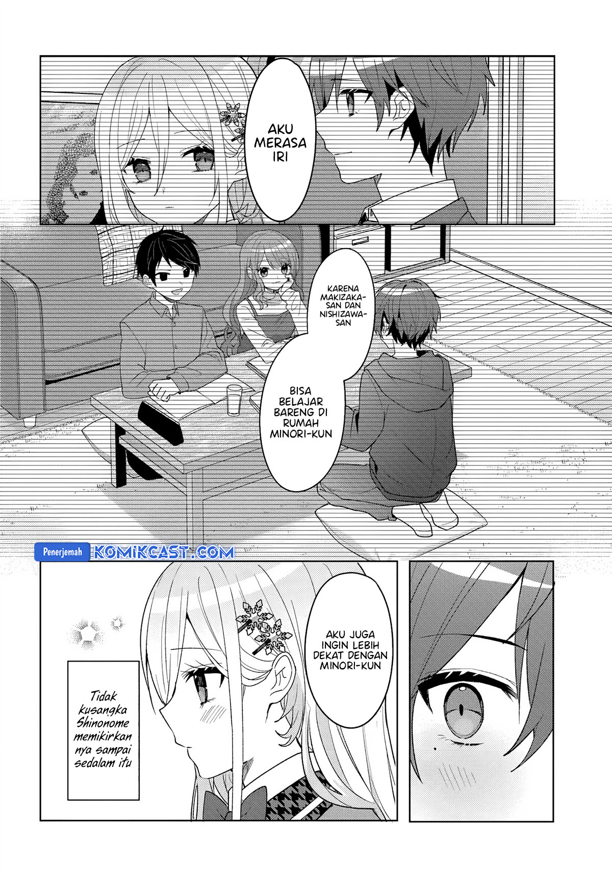 Takou no Koori Hime wo Chikan kara Tasuketara, Otomedachi kara Hajimeru Koto ni Narimashita Chapter 06.2 Bahasa Indonesia