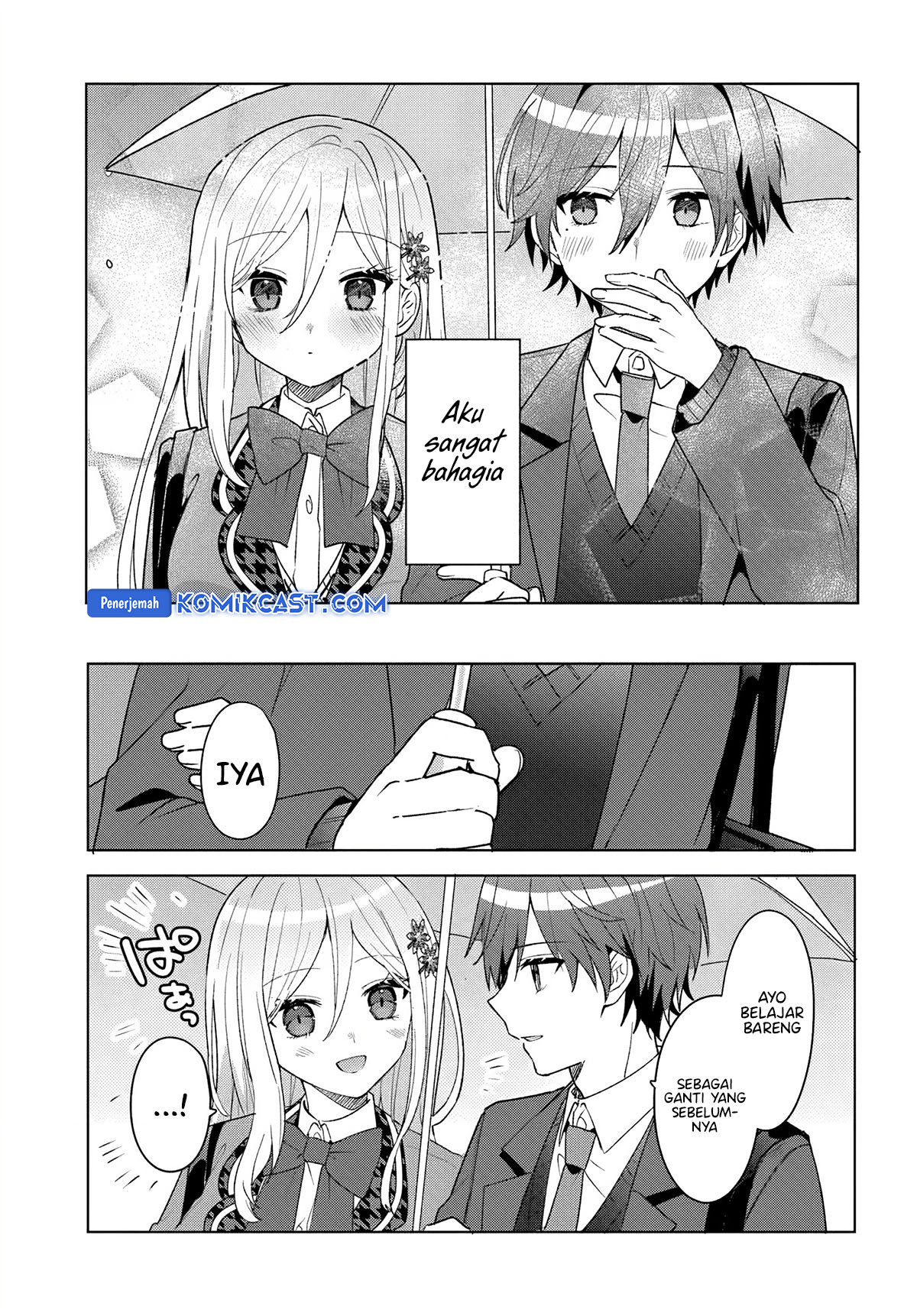 Takou no Koori Hime wo Chikan kara Tasuketara, Otomedachi kara Hajimeru Koto ni Narimashita Chapter 06.2 Bahasa Indonesia