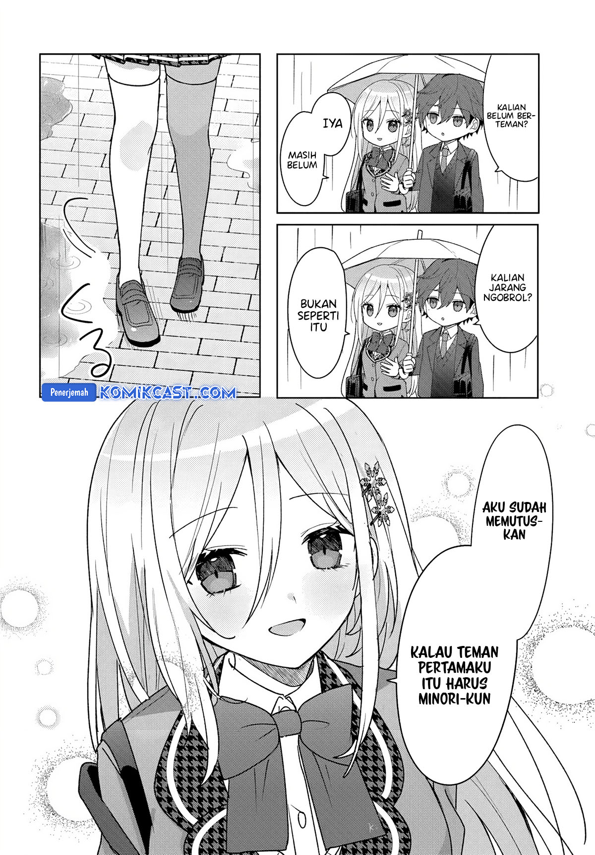 Takou no Koori Hime wo Chikan kara Tasuketara, Otomedachi kara Hajimeru Koto ni Narimashita Chapter 06.2 Bahasa Indonesia