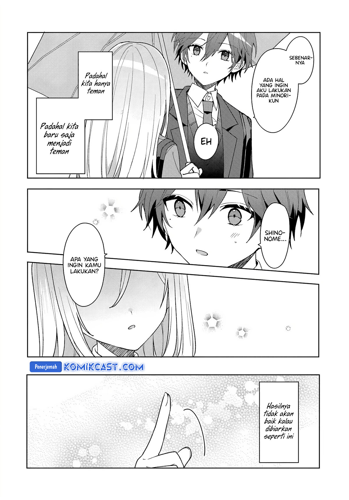 Takou no Koori Hime wo Chikan kara Tasuketara, Otomedachi kara Hajimeru Koto ni Narimashita Chapter 06.2 Bahasa Indonesia