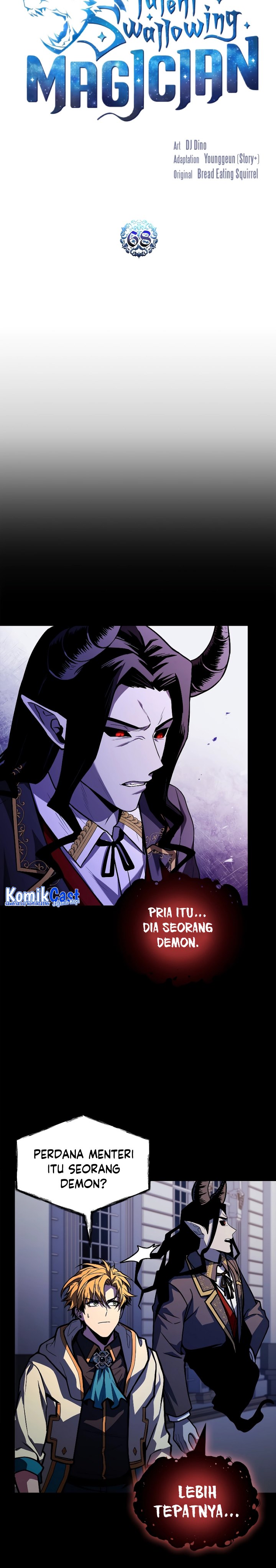 Talent-Swallowing Magician Chapter 68 Bahasa Indonesia