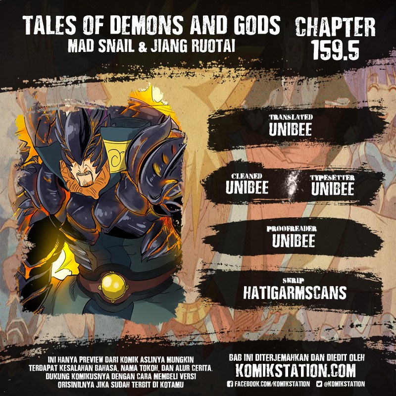 Tales of Demons and Gods Chapter 159.5 Bahasa Indonesia