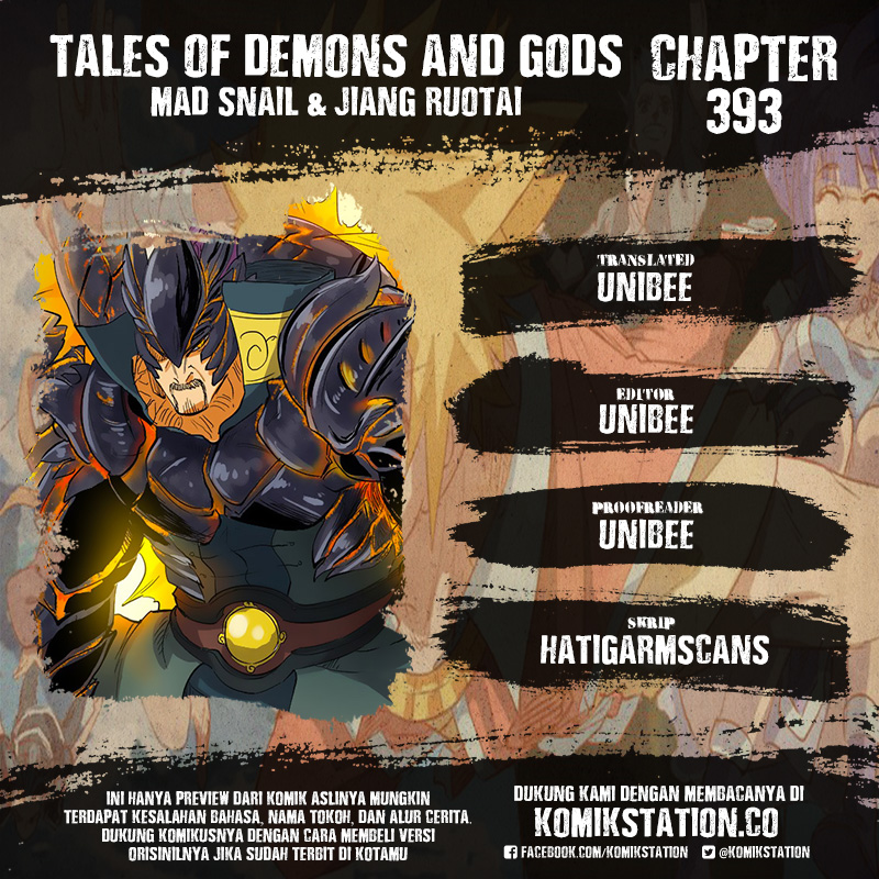 Tales of Demons and Gods Chapter 393 Bahasa Indonesia
