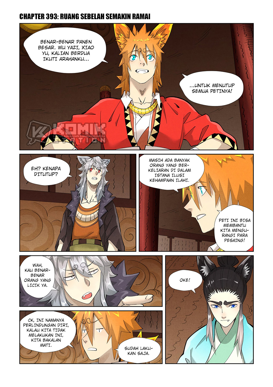 Tales of Demons and Gods Chapter 393 Bahasa Indonesia