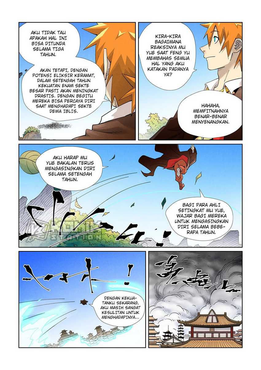 Tales of Demons and Gods Chapter 442 Bahasa Indonesia