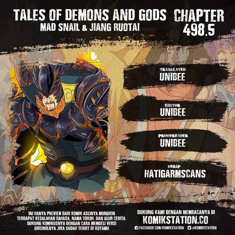 Tales of Demons and Gods Chapter 498.5 Bahasa Indonesia