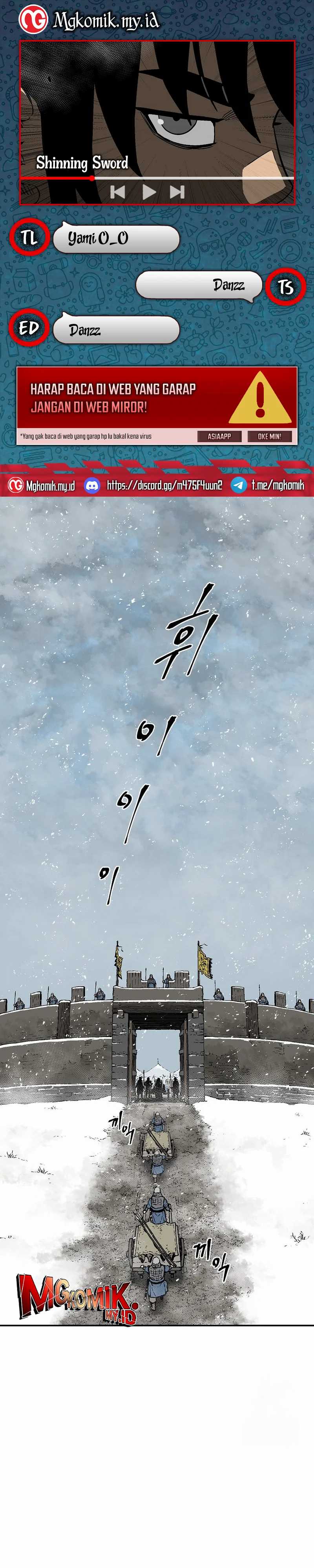 Tales of A Shinning Sword Chapter 87 Bahasa Indonesia