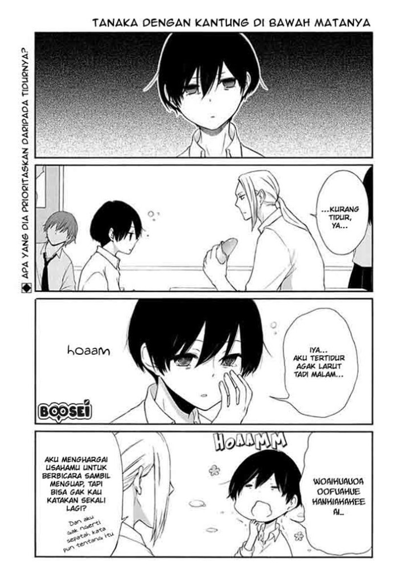 Tanaka-kun wa Itsumo Kedaruge Chapter 16 Bahasa Indonesia