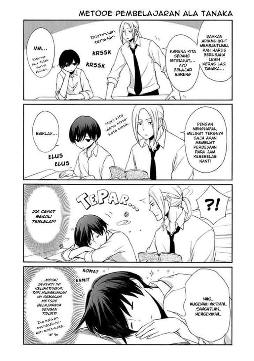 Tanaka-kun wa Itsumo Kedaruge Chapter 16 Bahasa Indonesia