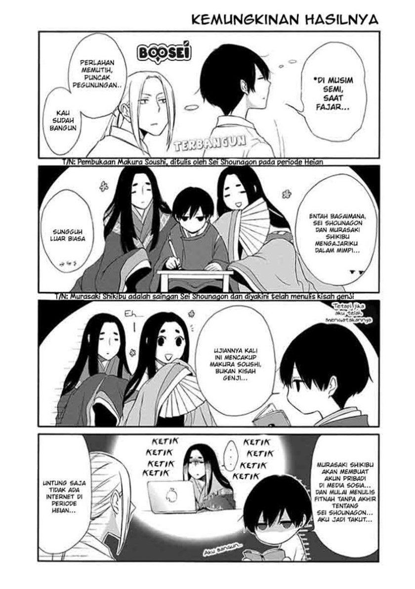 Tanaka-kun wa Itsumo Kedaruge Chapter 16 Bahasa Indonesia