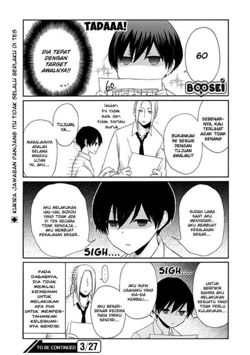 Tanaka-kun wa Itsumo Kedaruge Chapter 16 Bahasa Indonesia