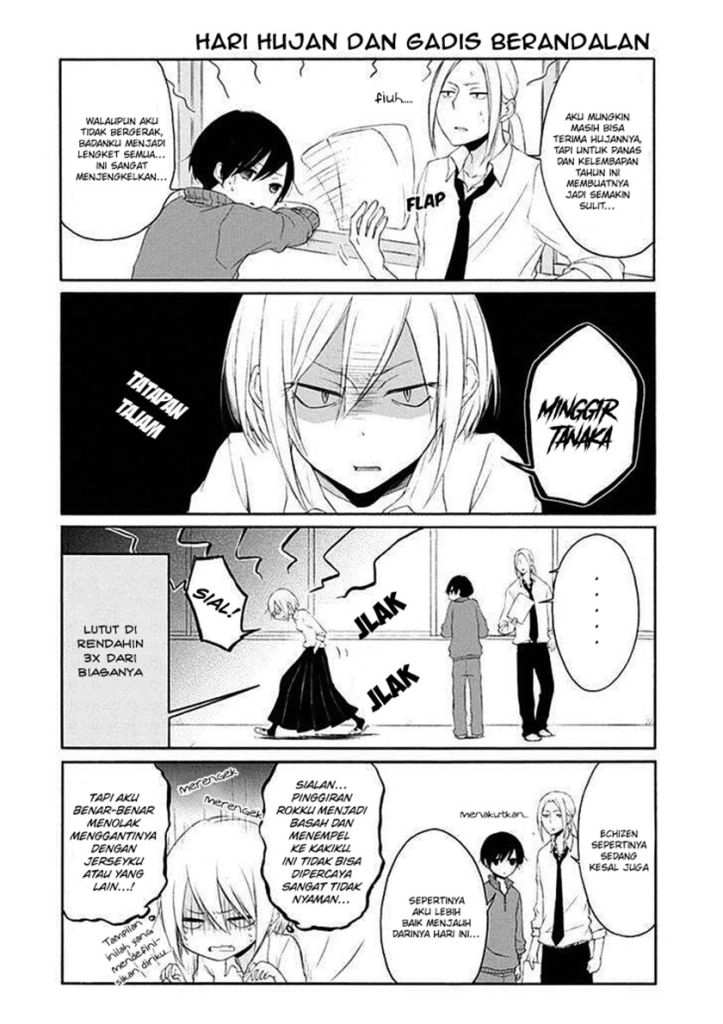 Tanaka-kun wa Itsumo Kedaruge Chapter 23 Bahasa Indonesia