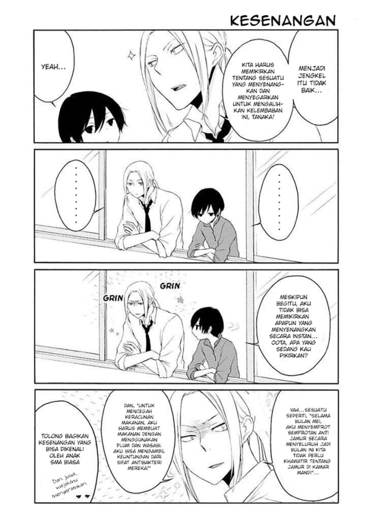 Tanaka-kun wa Itsumo Kedaruge Chapter 23 Bahasa Indonesia