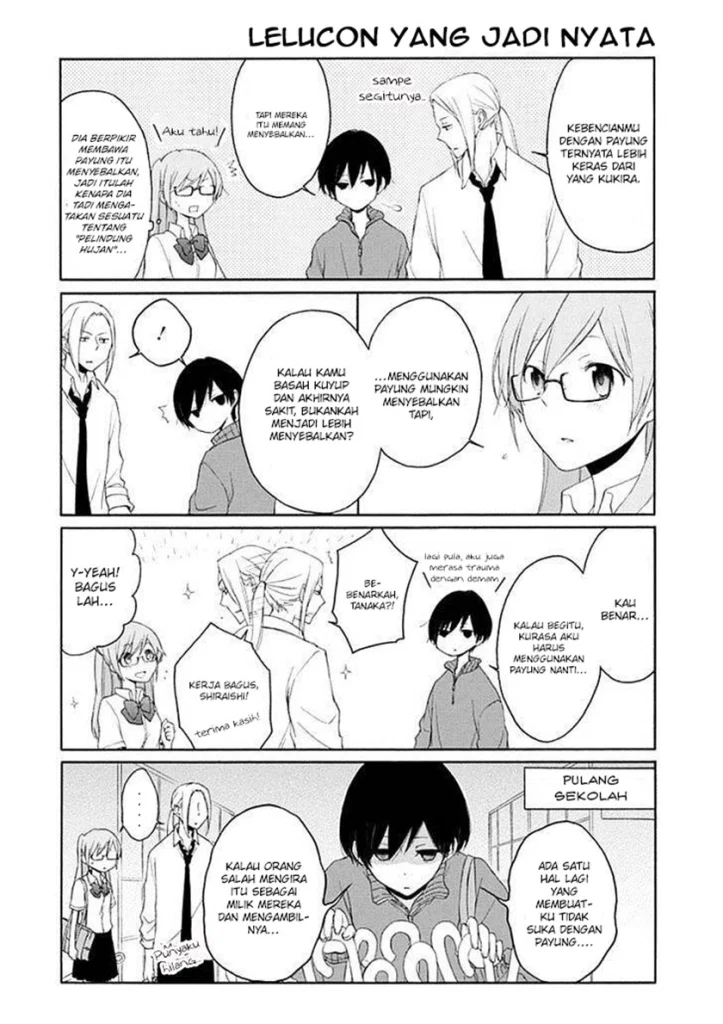 Tanaka-kun wa Itsumo Kedaruge Chapter 23 Bahasa Indonesia