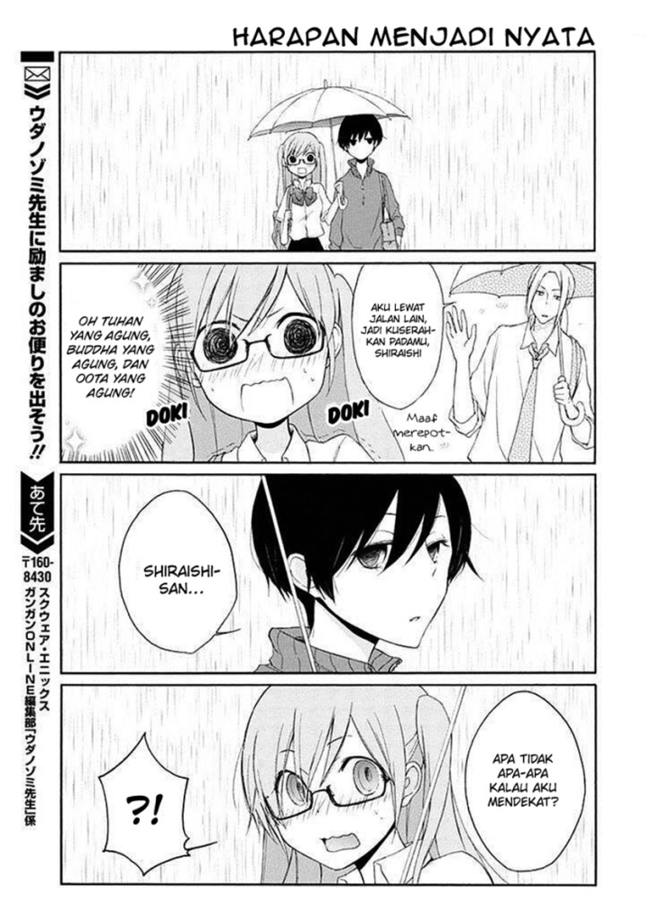 Tanaka-kun wa Itsumo Kedaruge Chapter 23 Bahasa Indonesia