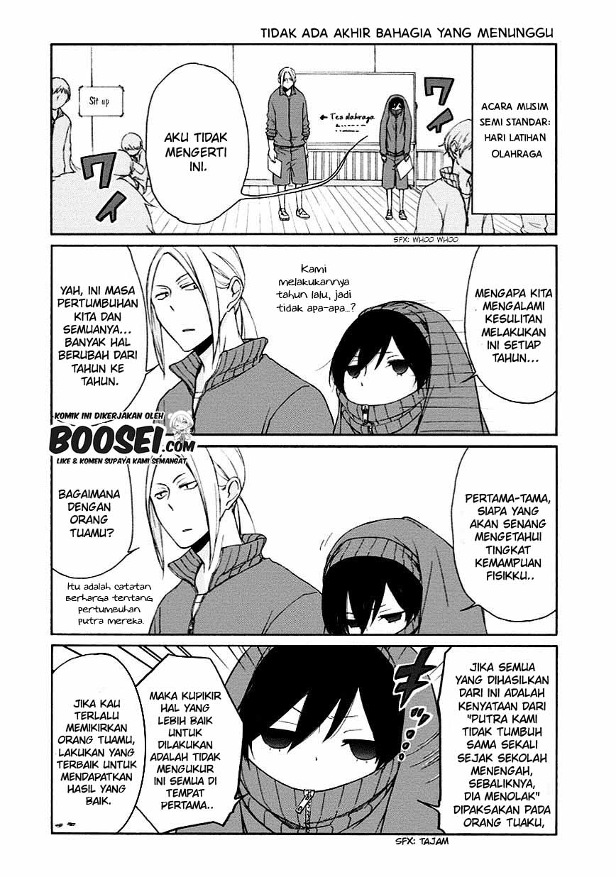 Tanaka-kun wa Itsumo Kedaruge Chapter 43 Bahasa Indonesia