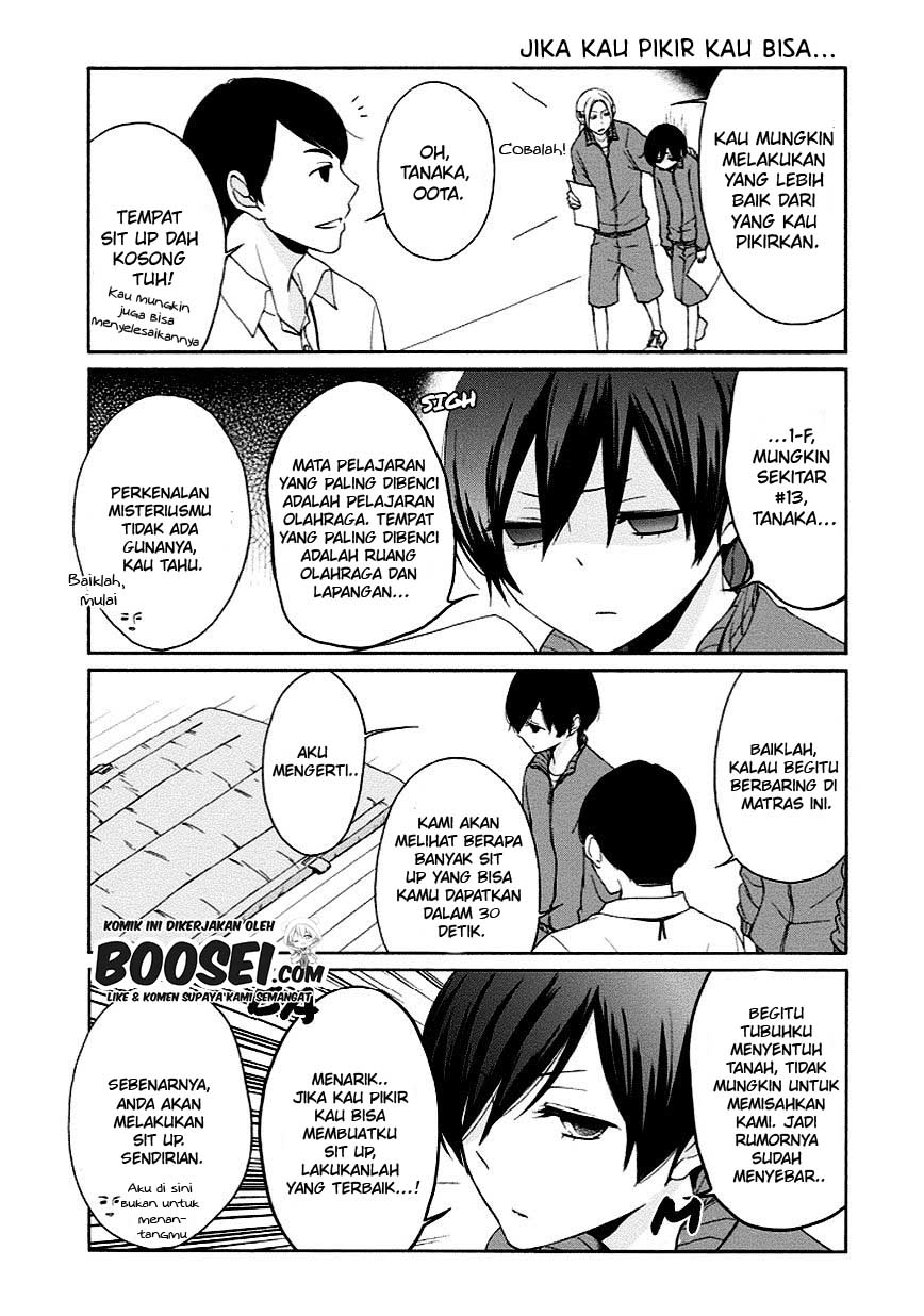 Tanaka-kun wa Itsumo Kedaruge Chapter 43 Bahasa Indonesia